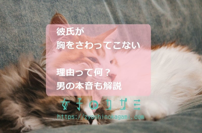 彼氏が胸をさわってこない